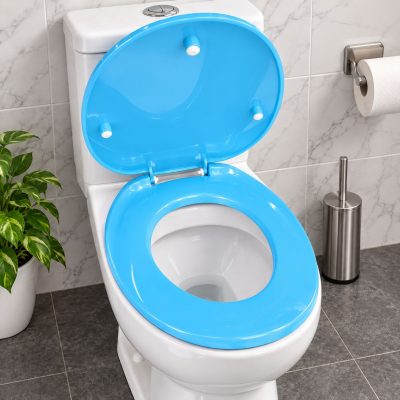 Wc daska GALENIKA - svetlo plava