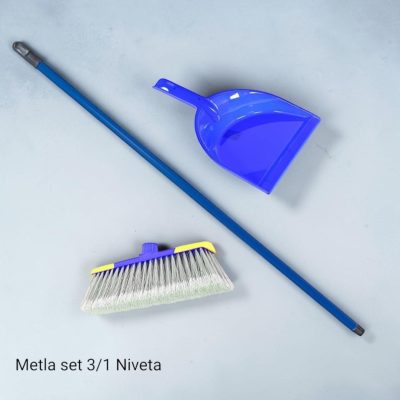 Metla set 3-1 Niveta četka, drška đubra