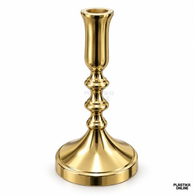 Svećnjak Vintage Gold High h21cm