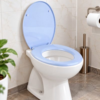 Daska za wc šolju KOV svetlo plava