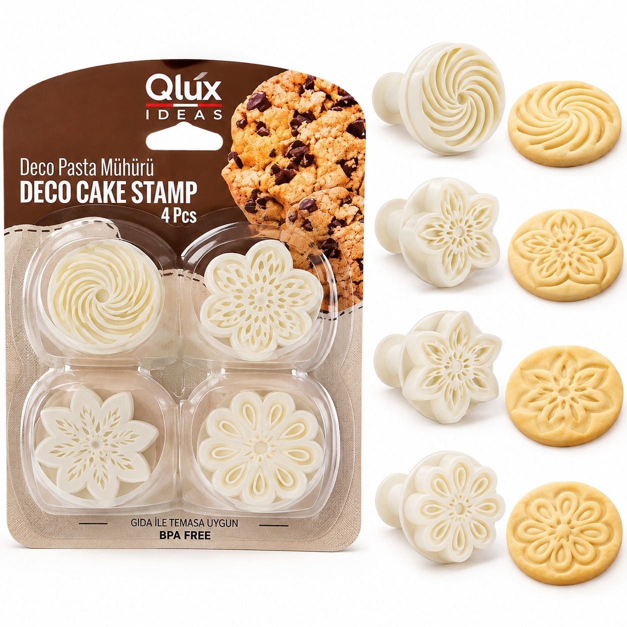 Pečati za slavski kolač i kekse – set 4 komada