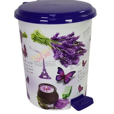 KANTA-PEDALKA ZA SMEĆE LAVANDA  11L