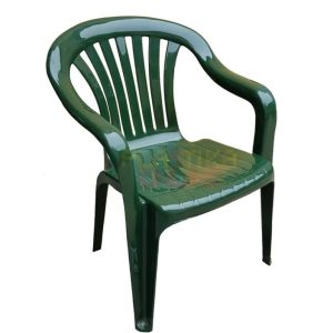 Baštenski Set CLASSIC 23. Sto Ovalni Classic 120x80cm I 6 Stolica Classic - Tamno zelena